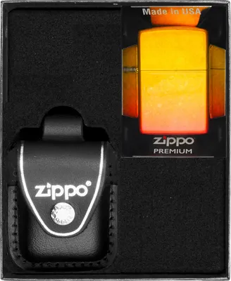Produktbild von Feuerzeug-Set  ZIPPO  OMBRE ORANGE YELLOW Geschenk No3