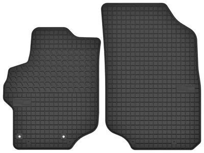 Productafbeelding van Rubberen voormatten voor Peugeot 301 vanaf 2012 (sedan) – 2-delig, zwart, op maat – Wielganizator SolidTread