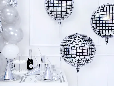 Obrázok produktu pre Fóliový balón Disco ball 40cm 06635