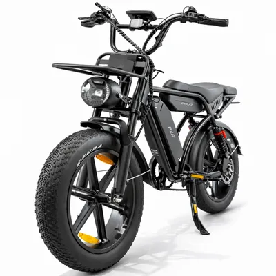 Produktbild von Cityrad M9 E-Bike Elektrofahrrad 20 Zoll Fatbike Pedelec, 48V 35Ah Doppelakku, 200 km, 250W, 25 km/h, Shimano 7-Gang, Hydraulikbremsen, Vollfederung