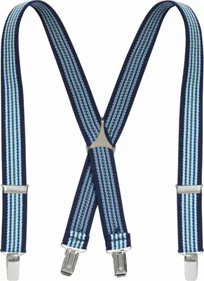 Immagine prodotto di Playshoes, bretelle elastiche unisex per bambini, a righe, motivo a righe