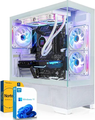 Produktbild von SYSTEMTREFF High-End Gaming PC - Core i7-14700K - Nvidia GeForce RTX 5070 TI 16GB - 32GB DDR5 - 1TB NVMe - Windows 11 Pro - Desktop