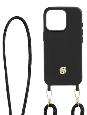 Obrázek produktu pro BOSS Double B Black & Gold pouzdro pro iPhone 16 Pro