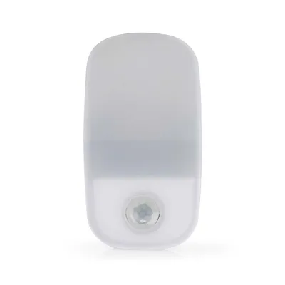 Image de Nedis Plug-In-LED Nightlight - détecteur de mouvement - détecteur jour/nuit - 0.55 W - 11 lm - blanc chaud