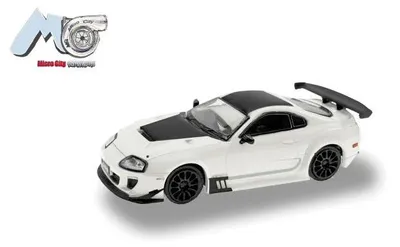 Produktbild von Herpa 87MC000029 - 1/87 MicroCity: Toyota Supra, weiß (1993-2002) - Neu