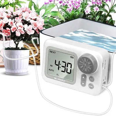 Produktbild von Automatisches Bewässerungssystem für Zimmerpflanzen - Irrigation für bis zu 15 Pflanzen - Ideal für Urlaube