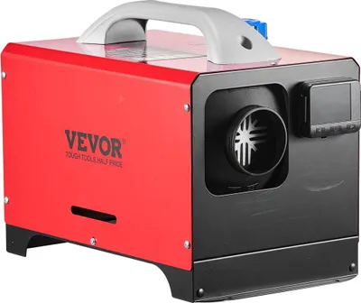 Image de Chauffage diesel à air Chauffage diesel de stationnement 8 kW CC 12-24 V Interrupteur LCD noir