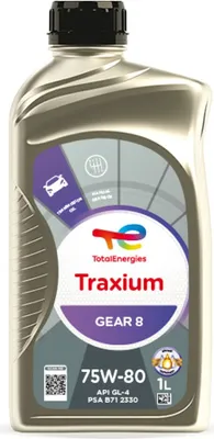 Produktbild von TotalEnergies 2201278 Traxium Getriebeöl Mineralöl 75W-80 für Schaltgetriebe 1L