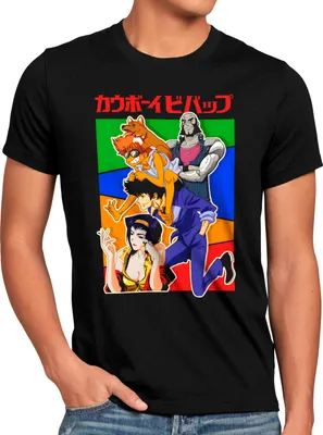 Produktbild von style3 Spike's Team Herren T-Shirt bebop anime manga swordfish