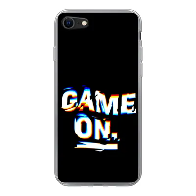 Produktbild von MuchoWow® Handyhülle Schutzhülle Hülle für iPhone 8 Spiele - Spiel - Zitat Silikon Softcase Handy Hülle - Schutzhaube