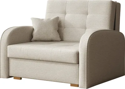 Produktbild von MIRJAN24 Schlafsofa Viva Gold I, einsitzer Polstersofa mit Bettkasten und Schlaffunktion, Stilvoll Couch (Aragon 03)