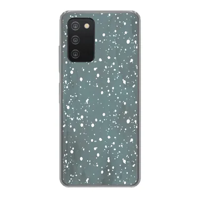 Produktbild von MuchoWow® Handyhülle Schutzhülle Hülle für Samsung galaxy a73 Polka dots - Grün - Weiß Silikon Softcase Handy Hülle - Handyhülle