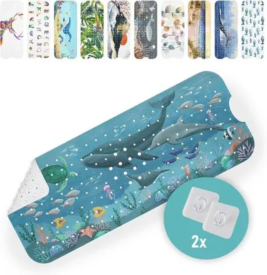 Produktbild von Famanu Badmatte Antirutsch 100 x 40 cm - Unterwasserdesign