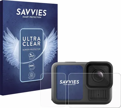 Produktbild von 18x Für GoPro Hero 13 Black Creator Edition Schutzfolie Savvies Displayschutz Display Schutz Folie Klar Transparent