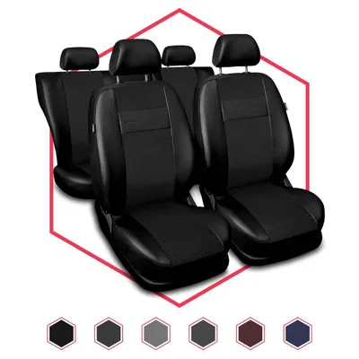 Produktbild von Autositzbezüge Universal Schonbezüge Sitzauflage PKW Auto Schwarz für Citroen C5