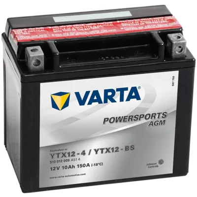 Immagine prodotto di Batteria moto Varta Powersports AGM YTX12-4/YTX12-BS