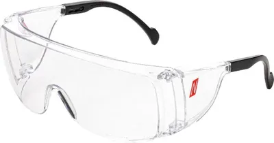 Produktbild von NITRAS VISION PROTECT OTG, Schutzbrille, schwarz / transparent, EN 166