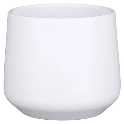 Produktbild von Mica Decorations Blumentopf - weis - matt - Keramik - 15,5/D17 cm