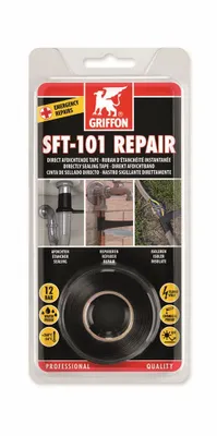 Immagine prodotto di Griffon SFT-101 Nero per riparazioni - Rotolo 25 mm x 3 m