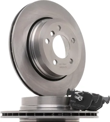 Produktbild von MAPCO Bremsenset Hinten Bremsscheiben Beläge Satz für BMW X3 (E83) 320mm