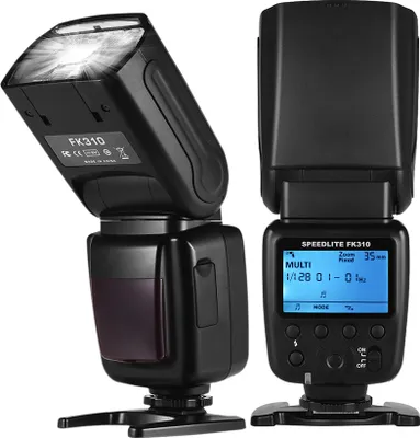 Obrázek produktu pro Univerzální bezdrátový blesk Speedlite GN33 s LCD displejem pro digitální zrcadlovky Blesky pro fotoaparáty