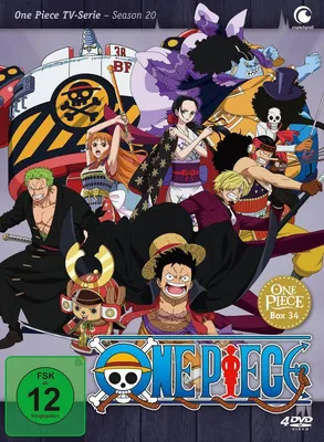 Produktbild von One Piece - TV-Serie - Box 34 (Episoden 976 - 1.000) [4 DVDs]