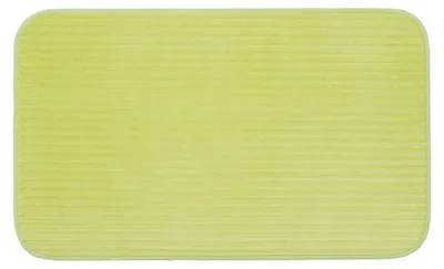 Imagen del producto de Alfombrilla antideslizante de poliéster, 60 x 100 cm, color limón