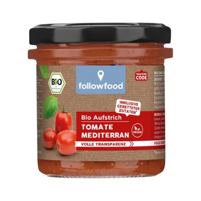 Produktbild von Aufstrich - Tomate Mediterran 135g