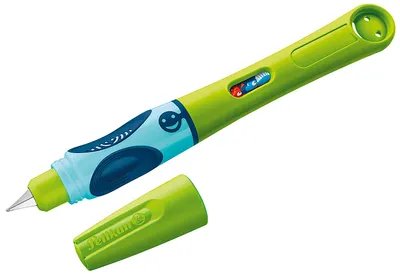 Produktbild von Pelikan griffix Füllhalter grün für Rechtshänder in Blisterverpackung