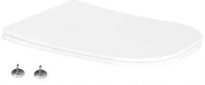 Immagine prodotto di Mexen tavoletta slim a chiusura rallentata, duroplast, bianco lucido - 39090100