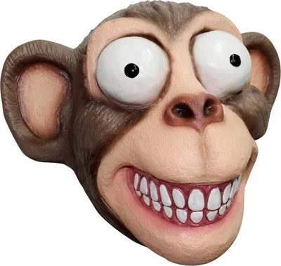 Produktbild von Crazy Affe - Halloween Fasching Karneval Maske