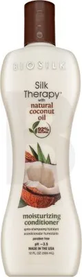 Produktbild von BioSilk Therapy with Natural Coconut Oil Moisturizing Conditioner Conditioner zur Hydratisierung der Haare 355 ml
