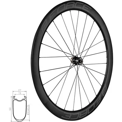 Produktbild von Force Team Sp Karbon Disc 50 - zadné koleso, pneumatika 704386