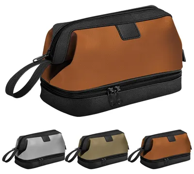 Produktbild von Herren Kulturbeutel - Wasserdichte Reisetasche mit Trocken/Nass Fach