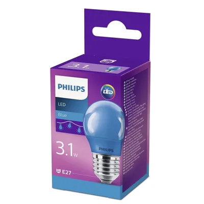 Produktbild von Philips 929001394101, 3,1 W, E27, 10000 h, Blau