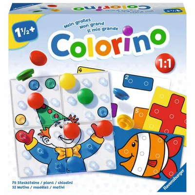 Produktbild von Ravensburger  20959 Mein großes Colorino, Mitwachsendes Lernspiel - So wird Farben lernen zum Kinderspiel - Der Spielekl