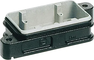 Produktbild von HARTING Han 6HPR Anbaugehäuse Schraubverriegelung - 1 Stück