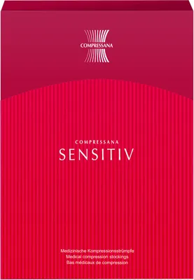 Produktbild von COMPRESSANA SENSITIV K2 AD 3 SILK O SP, 2 St
