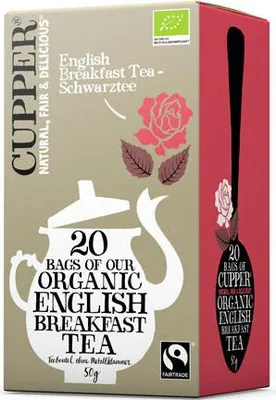 Obrázok produktu pre Cupper Tee 378104, Ovocný čaj, 50 g, papierová škatuľa, EU organic