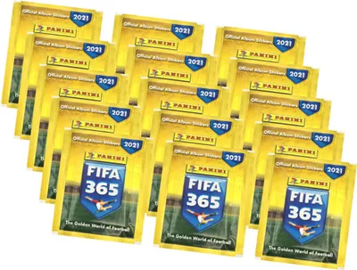 Produktbild von FIFA 365 Sticker Edition 2021 - Sammelsticker - 15 Tüten Sticker