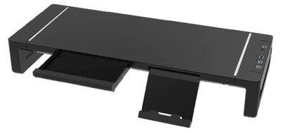 Immagine prodotto di Supporto regolabile per monitor da computer con cassetti