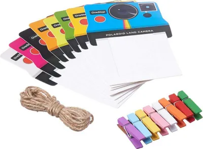 Produktbild von Polaroid One Step Vintage Bilderrahmen Mehrfarbig  Mehrfarbig One Size