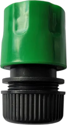 Produktbild von Schlauchstück mit Wasserstopp 1/2" Zoll für 13mm Schläuche automatischer Stopp