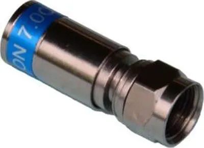 Produktbild von KREI F-Kompressionsstecker F 7-QM KRCOMP 7mm für PE-Kabel F