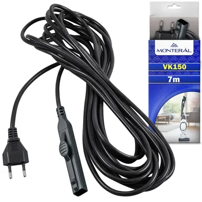 Staubsauger-Netzkabel 7 m für Kobold VK150, schwarz