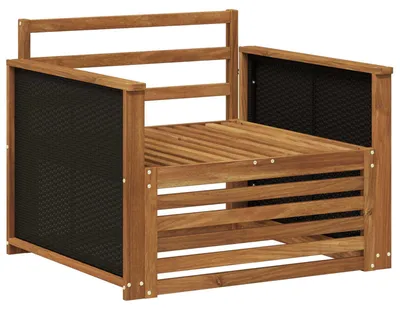 Produktbild von vidaXL Outdoor Mittelsofa Natur
