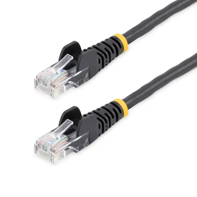 Immagine prodotto di StarTech.com 45PAT5MBK cavo di rete Nero 5 m Cat5e U/UTP (UTP)