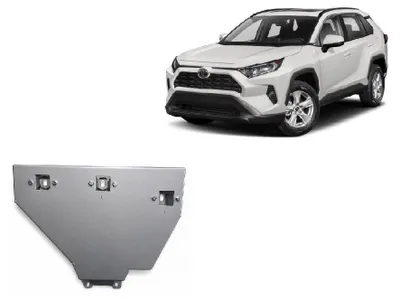 Obrázok produktu pre Hliníkový kryt diferenciálu pre Toyota Rav4 – hybrid – modely z rokov 2018 – 2025