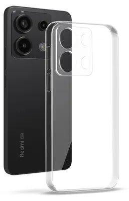 Produktbild von Handyhülle für Xiaomi Redmi Note 13 Pro 5G Hülle Transparent Flexibel Elastisch Case Cover Backcover Schutzhülle