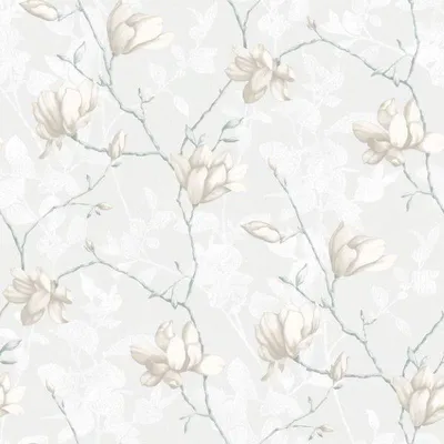 Obrázek produktu pro Borastapeter Beżowym magnolie papír - 660434 - 53 cm x 10,05 m
